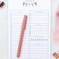 Pennant Daily Planner Notepad